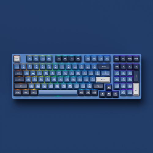 Akko Ocean Star RGB wireless mechanical gaming keyboard, hot swappable, 98 key, profil.co.jp, multi-mode, BTPIG, 2.4GHz, USB C-type, 3098B