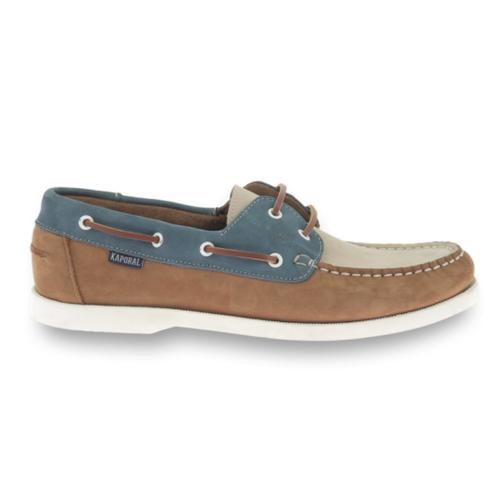 Kaporal Chaussures Bateau Marron Et Beige