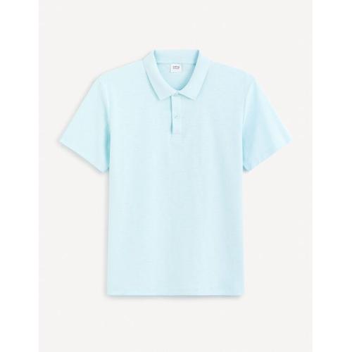 Polo Jersey 100% Coton - Écru