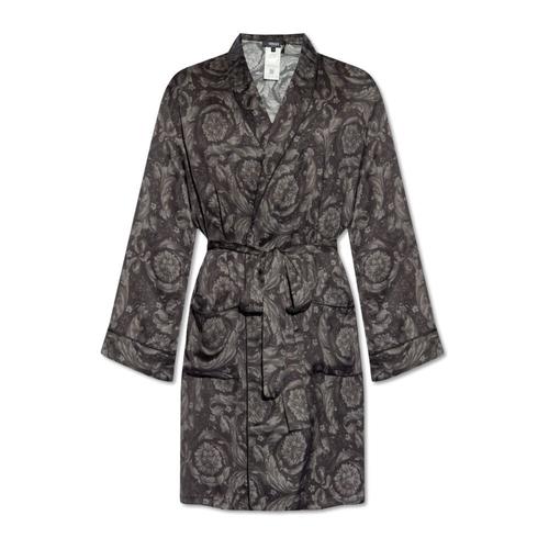 Versace - Nightwear & Lounge > Robes - Gray