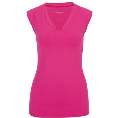 Venice Beach Women's Eleam Drytivity T-Shirt T-Shirt Technique Taille Xxl, Rose