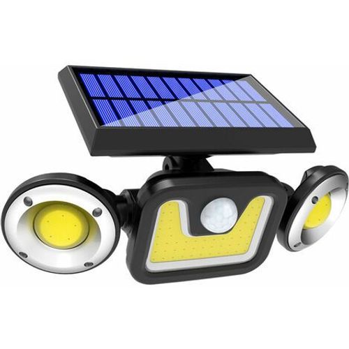 Lampe Solaire Extérieure Super Puissante 83 Led Avec Détecteur De Mouvement, Éclairage Extérieur Étanche Ip65