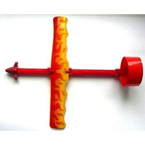Figurine "Kinder" (2010) - Avion Rouge ( Un058 / Un-058 ) Avec Bpz