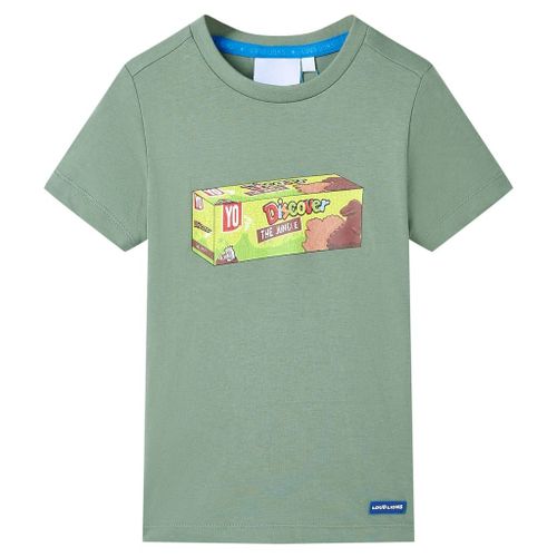T-Shirt Pour Enfants Avec Manches Courtes Orange Néon 92