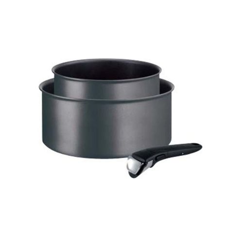 Tefal - Lot De 2 Poêles 22/28cm Anti-Adhésives + Poignée L6859202