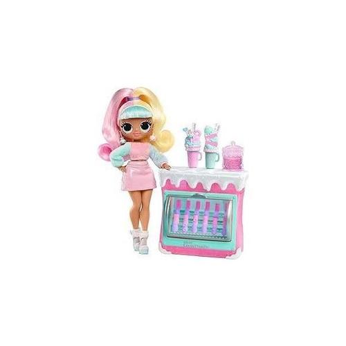L.O.L. Surprise Omg Sweet Nails? - Bar A Ongles - Poupée Mannequin Candylicious Sprinkles Shop - Theme Bonbon - A Partir De 4