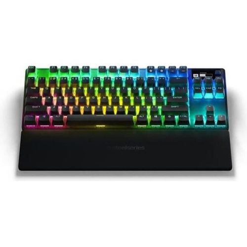 Clavier gamer mécanique - STEELSERIES - APEX PRO TKL WIRELESS (2023) - Sans pavé numérique - Filaire - Avec switchs réglable