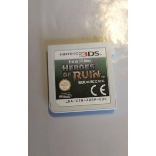 Heroes Of Ruin Jeu 3ds