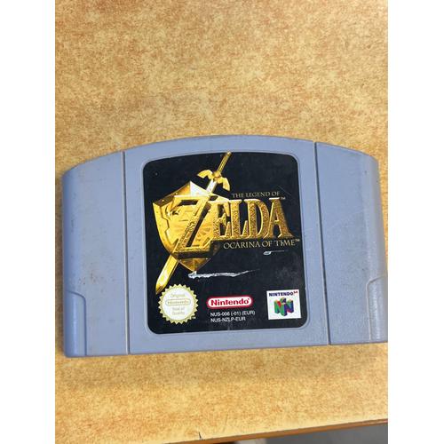 Jeu Nintendo 64 The Legend Of Zelda : Ocarina Of Time En Loose