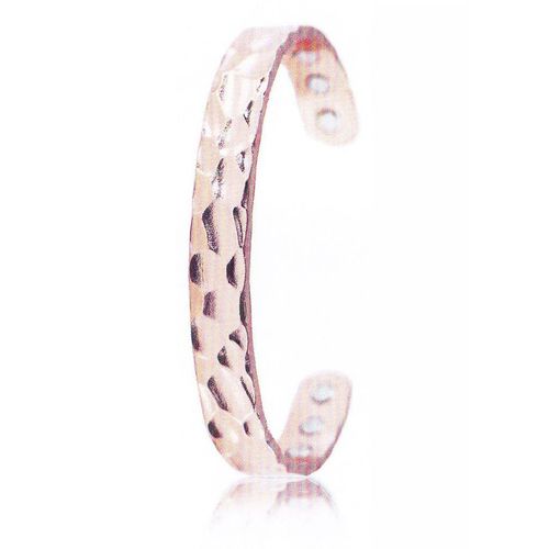 Bracelet Magnétique Cuivre Brut Longueur 18 Cm