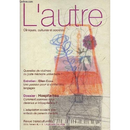 L'autre N° 18/2005 - Hospitalités