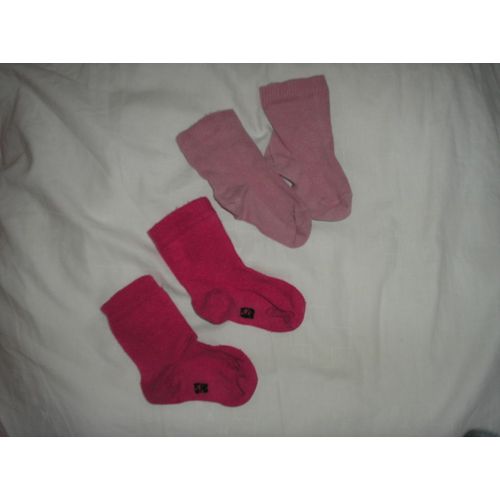 Lot De 2 Paires De Chaussettes T 15/18