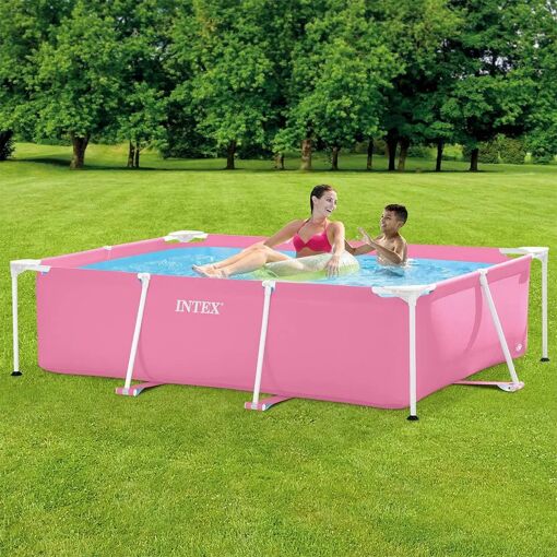 Intex Piscine Hors-sol Rectangulaire à Cadre Acier 220x150x60 Cm unisex
