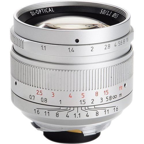 7artisans 50mm f/1.1 pour Leica M (Argent)