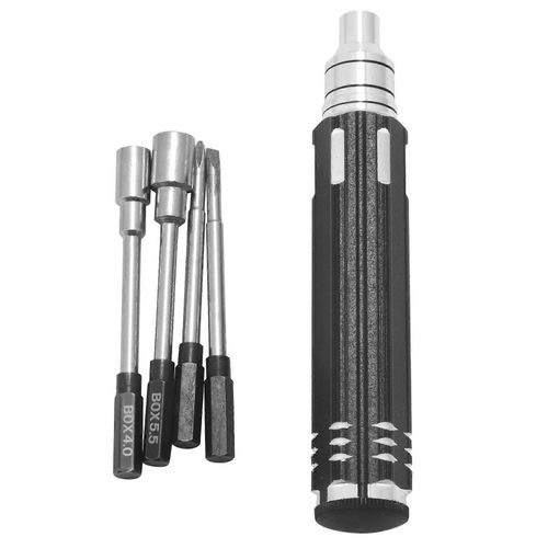 8 en 1 Tournevis Set Hex Socket RC Outils Kit pour RC Voiture Camion Crawler Hlicoptre Drone Bateau