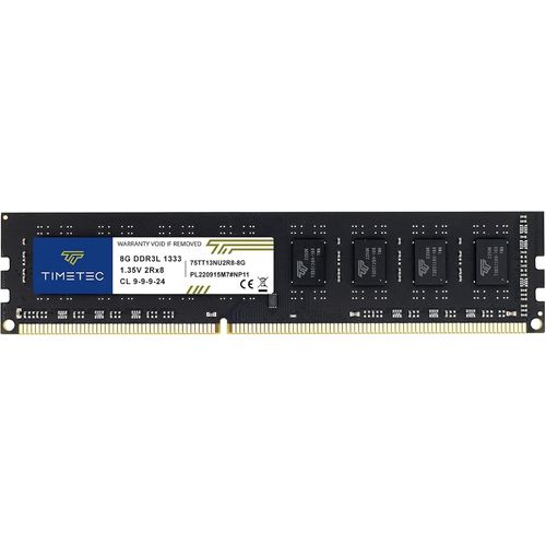 8 Go DDR3 1333 MHz PC3-10600 Non ECC sans Tampon 1,35V CL9 2Rx8 Double Rang 240 Broches UDIMM Mise  Niveau du Module de mmoire RAM de Bureau