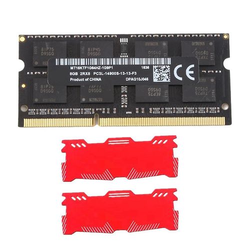 8 Go DDR3 Ordinateur Portable Ram Mmoire + Gilet De Refroidissement 1866Mhz PC3-14900 2RX8 204 Broches 1.35V SODImm pour Ordinateur Portable Mmoire Ram