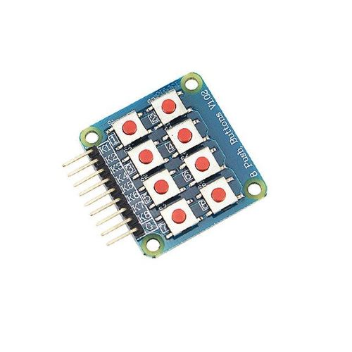 8 Key Raspberry Pi 3 modle B 1 4 8 16 boutons poussoirs Switchs Module de commande des touches pour AVR ARM STM32 pour Orange Pi pour UNO R3