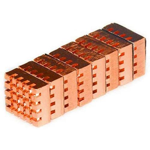 8 Pcs/Set Dissipateur Thermique En Cuivre pour DDR DDR2 DDR3 RAM Mmoire Refroidisseur Radiateur