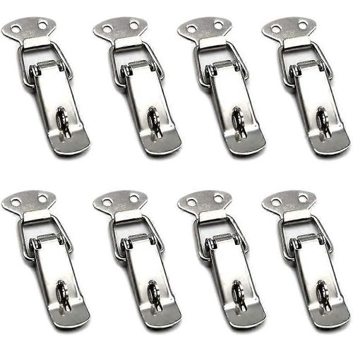 8 Pices Levier Latch Spring Closure Verrouillage  Bascule En Acier Inoxydable Pour Coffre  Outils