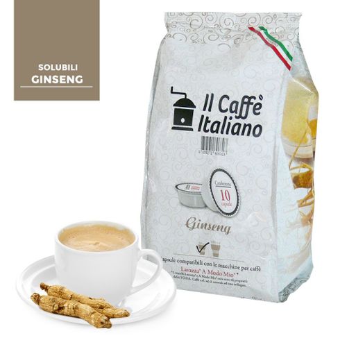 80 Capsules De Caf Compatible Avec Machines Lavazza A Modo Mio - Lavazza 80 X Dosettes / Capsules De Soluble A Modo Mio Ginseng- 80 Capsules Compatible Lavazza A Modo Mio - Il Caff Italiano