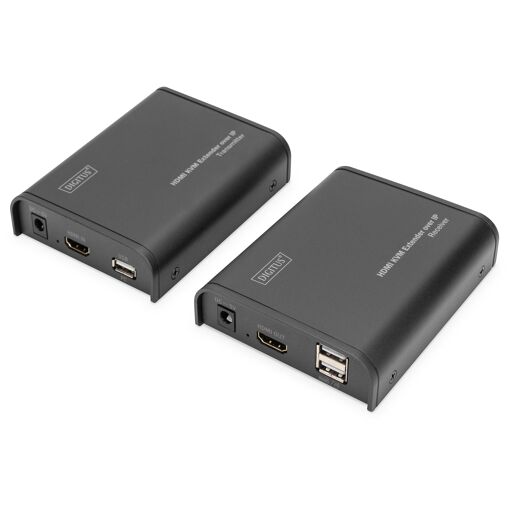 DIGITUS Professional HDMI KVM Extender over IP, Set - Rallonge
