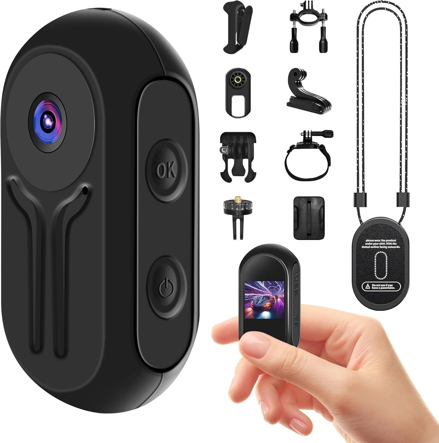 Subzonal-Caméra Sportive 1080p, Caméra D'action Magnétique, Camera ...