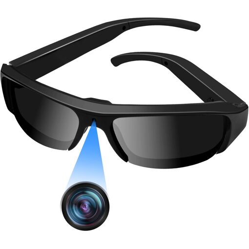 SUBZONAL-Lunettes Caméra HD1080P, Caméra d'action avec Lunettes de ...