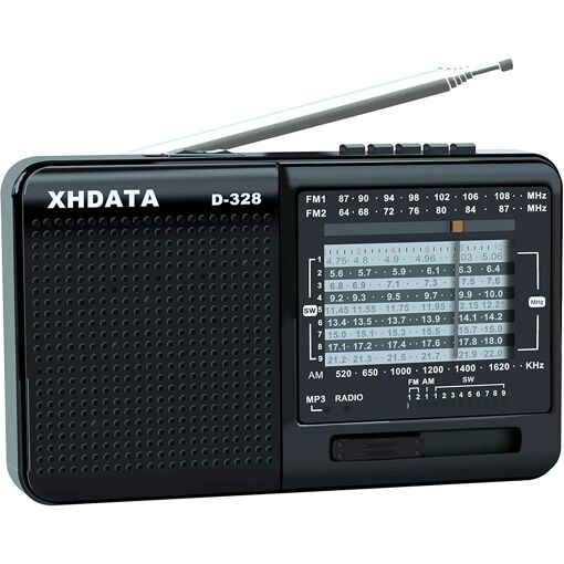 VornixorSarlshop-D-328 Poste Radio Transistor Radio Portable Lecteu...