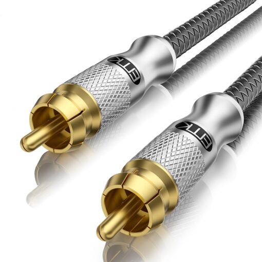 VornixorSarlshop-Câble RCA Câble Subwoofer Câbles Audio Coaxiale Câ...