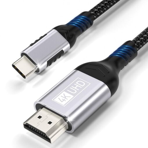 VornixorSarlshop-Câble USB C vers HDMI 4K 1.8M,Cable USB C vers HDM...