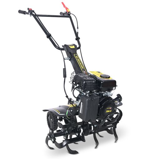 Motoculteur thermique à arbre horizontal 79 CC - 6 fraises ? largeu...