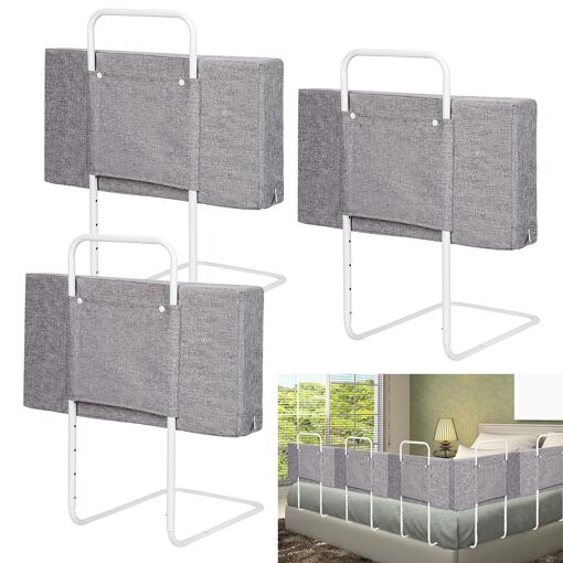 2x50cm Barrières De Lit Bébé, 100cm Barriere De Securite Enfant Lit...