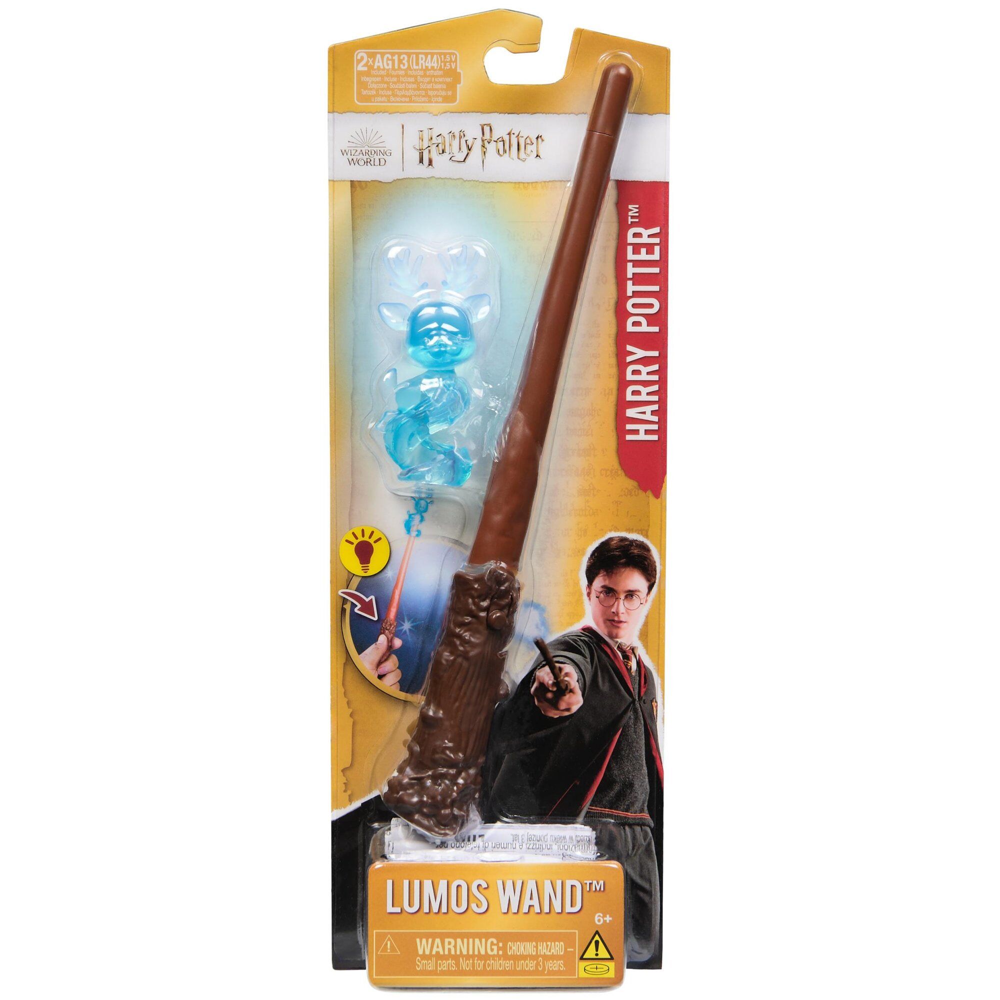 Wizarding World BAGUETTE MAGIQUE LUMOS HARRY POTTER (barquette)