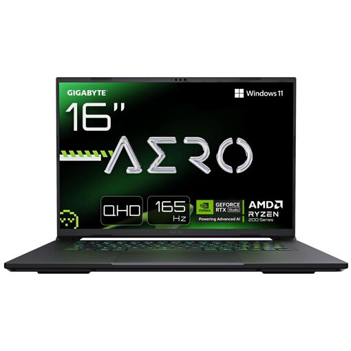 GIGABYTE AERO X16 Ordinateur Portable Gaming - 16", 165