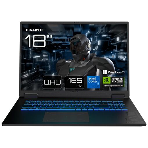 GIGABYTE GAMING A18 PRO Ordinateur Portable - 18", 165H