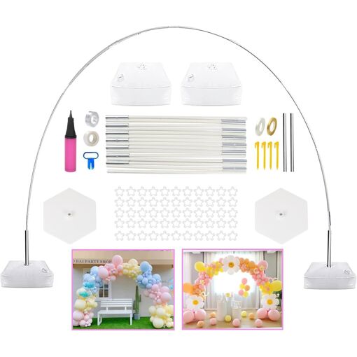 Mevronisshop-Balloon Arch Stand Kit,Arche Ballon,Kit Arche Ballon,A...