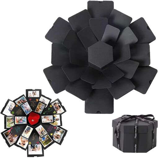 Mevronisshop-Boite Cadeau Creative Album Photo Boîte Surprise Explo...