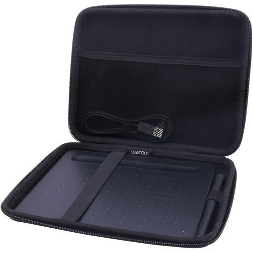 MEVRONISSHOP-tui Rigide Housse pour Wacom Intuos Tablette Graphique Stylet (Taille: