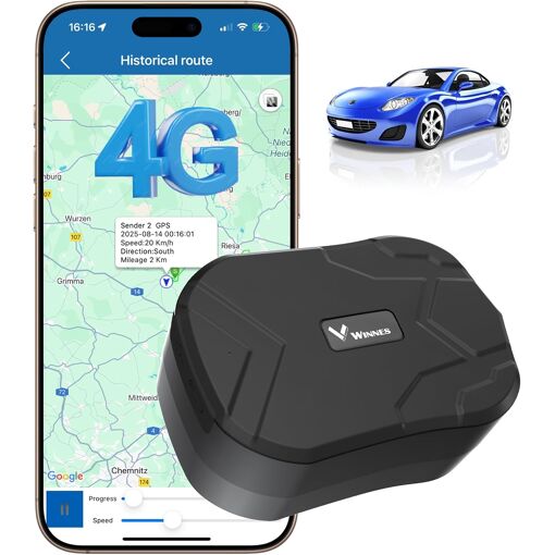 MEVRONISSHOP-4G Tracker GPS 20000Mah TK905Pro Traceur GPS Voiture 2...