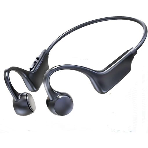 MEVRONISSHOP-Casque Conduction Osseuse Open Ear Casque Bluetooth sa...