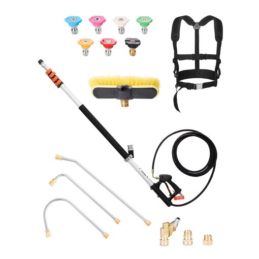 MEVRONISSHOP-Lance Télescopique pour Nettoyeur Haute Pression 6358 ...