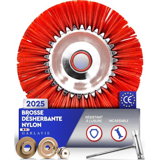 MEVRONISSHOP-Tête Débroussailleuse Universelle ¿ Brosse Débroussail...