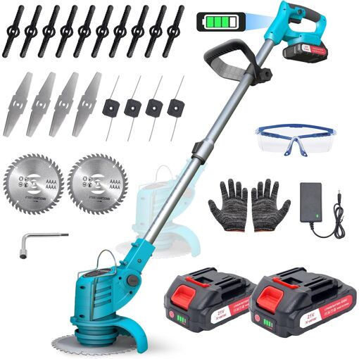 MEVRONISSHOP-Débroussailleuse Electrique sans Fil, Debrouissalleuse...