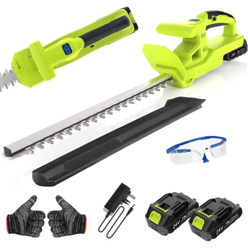 MEVRONISSHOP-Taille Haie Batterie 21V, Taille-Haie Électrique sans ...
