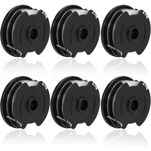 MEVRONISSHOP-6Pcs Bobine Fil Coupe Bordure, pour Parkside PRTA 20-L...