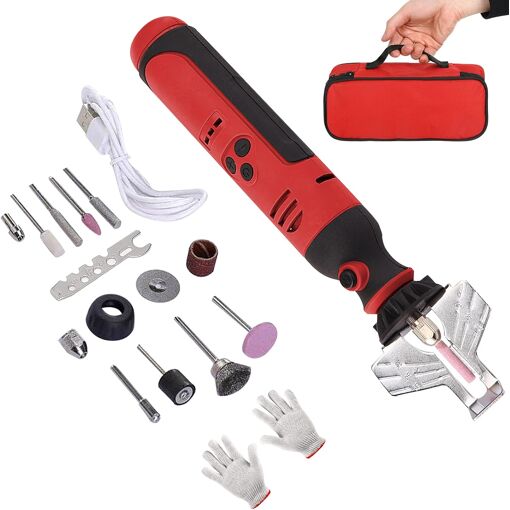 MEVRONISSHOP-Affûteur de tronçonneuse électrique USB sans fil - Min...