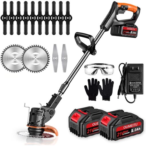 MEVRONISSHOP-Débroussailleuses Electrique sans Fil, Coupe Bordures ...