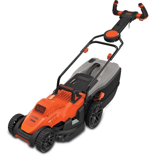 MEVRONISSHOP-Tondeuse Filaire 1400W, Tondeuse à Gazon Electrique 34...