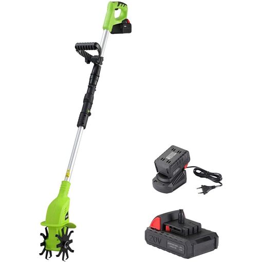 MEVRONISSHOP-Motoculteur pour Potager, électrocution, Batterie Lith...